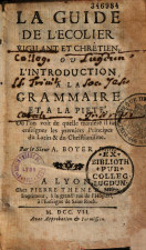 Antoine Boyer - La Guide de l’Ecolier vigilant et chrêtien - Couv.jpeg