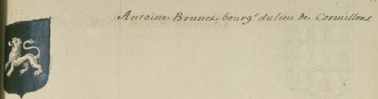 blason brunet