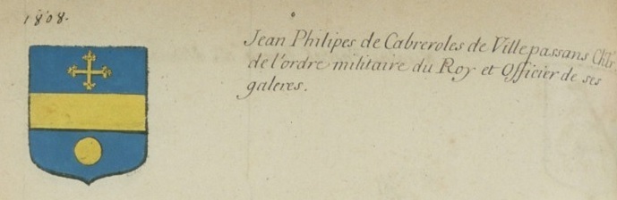 Cabreroles Jean Philipe de Cabreroles