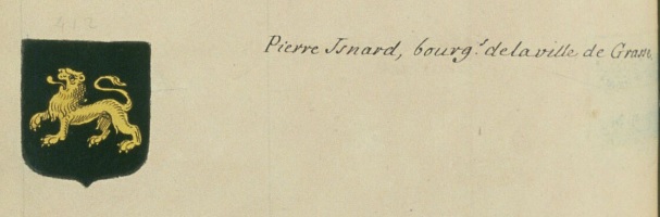 Blason Blason Isnard