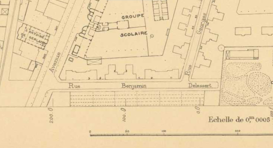 Plan parcellaires (Plan de secteur au 1/2000, secteur 24, 1972)