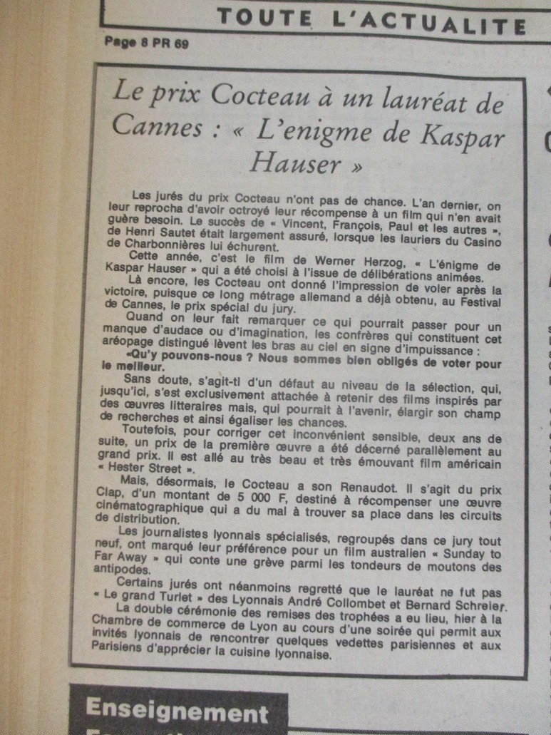 Progrès du 13 octobre 1975