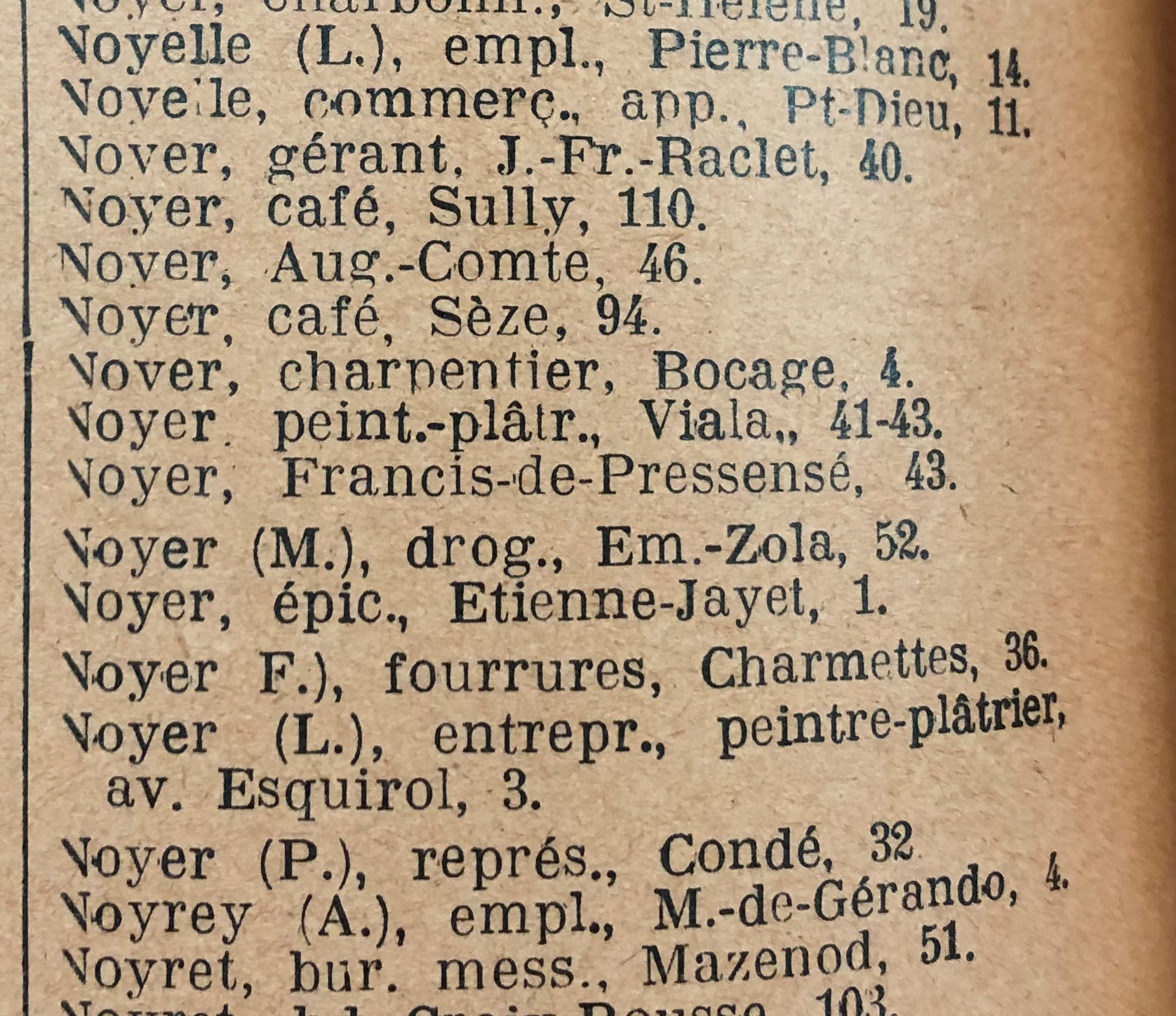 Annuaire Fournier 1958