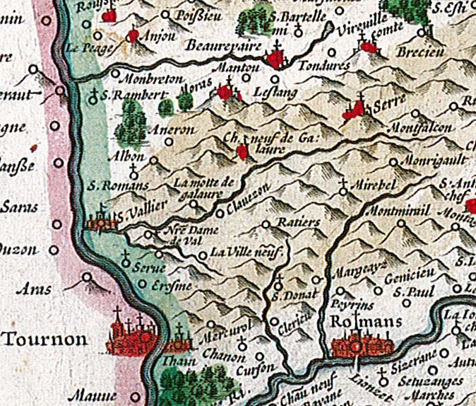 Le Dauphiné et ses confins, Moras-en-Valloire