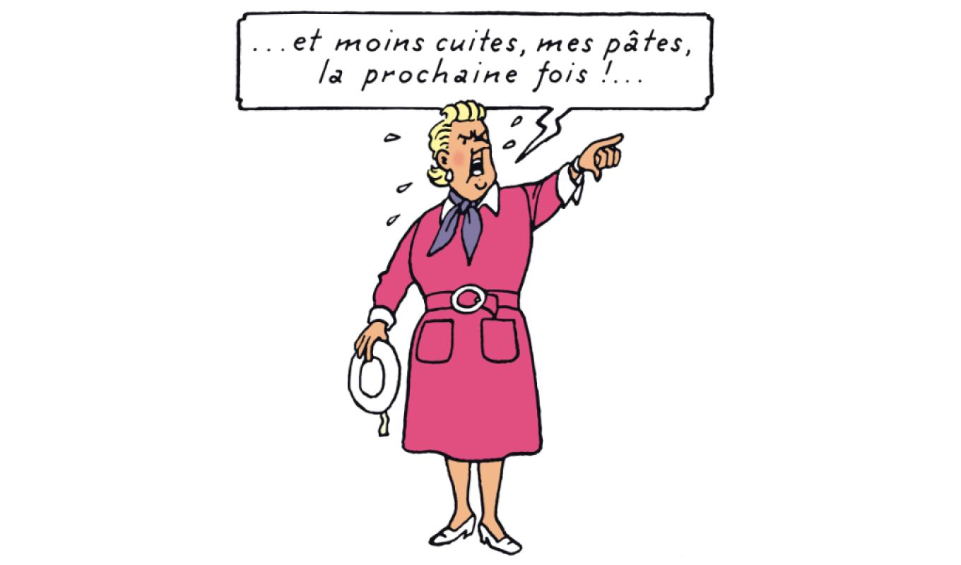 image tirée de "Tintin et les Picaros" par Hergé ed.Casterman